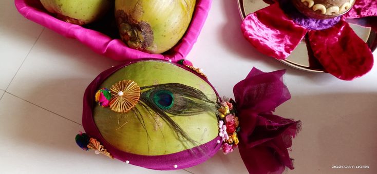 Coconut & Fruit Display