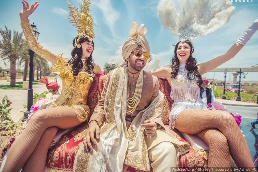 Creative Baraat & Bride entries