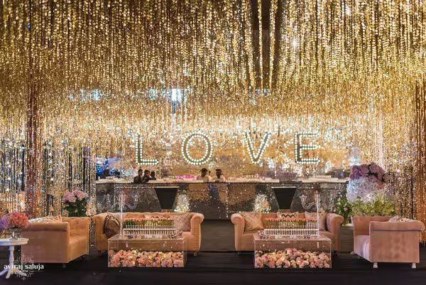 Bollywood Glam Decor — Bright, Fun and Great for Sangeet Nights