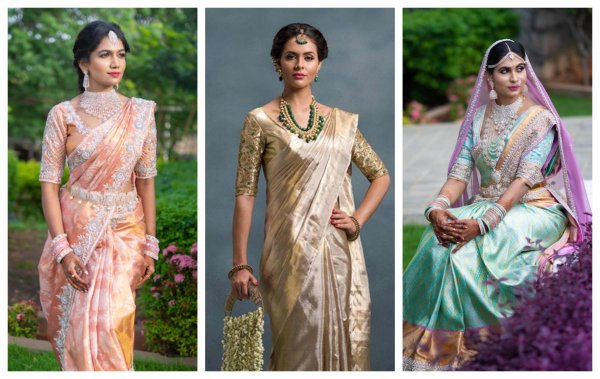 Engagement Saree Looks for Brides