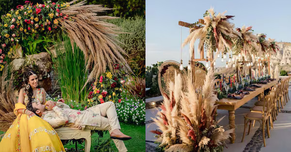 Pampas Grass Lounge Decor