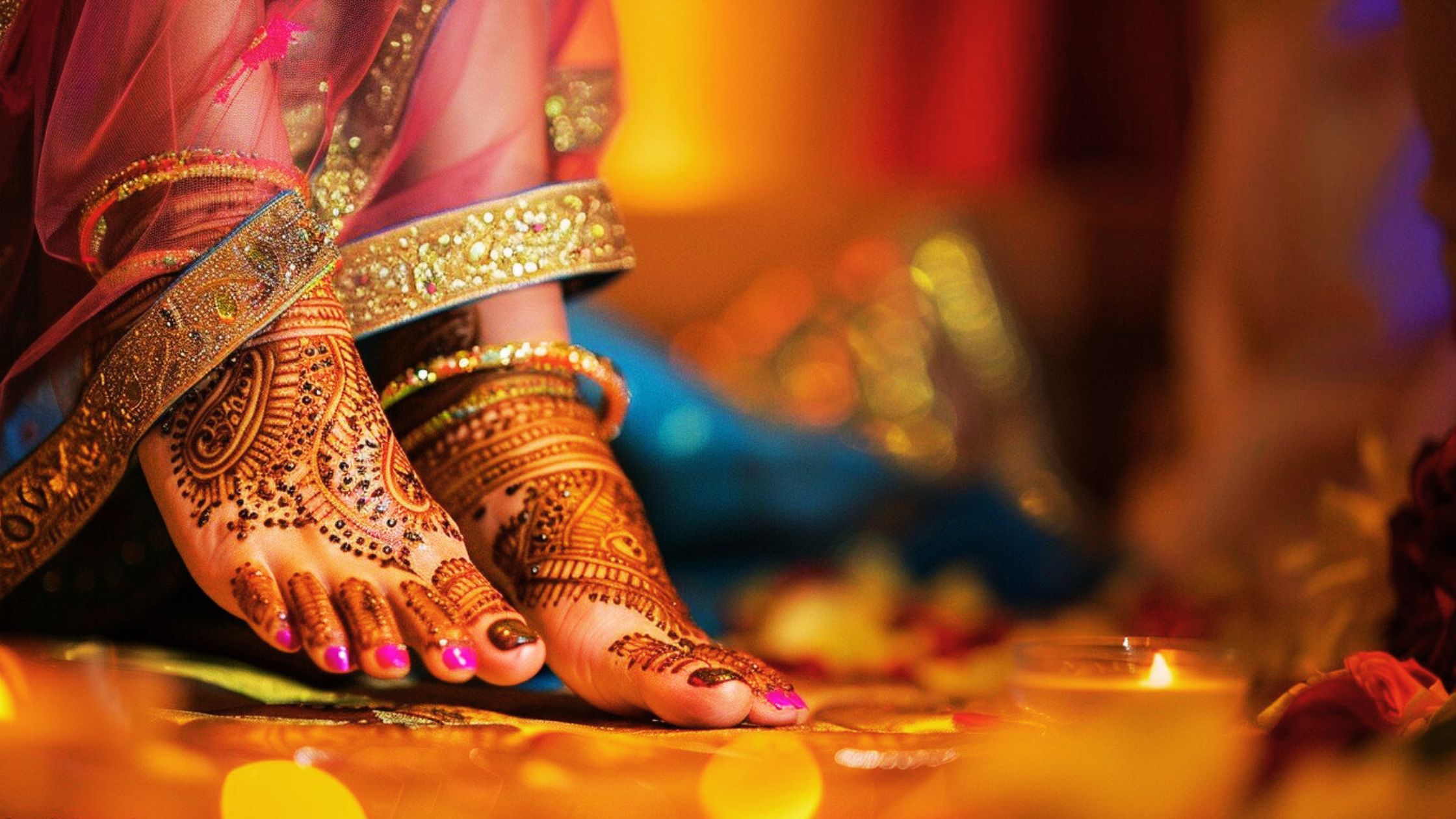 25 Trendy Leg Mehndi Design For Bridal Perfection-Sloshout