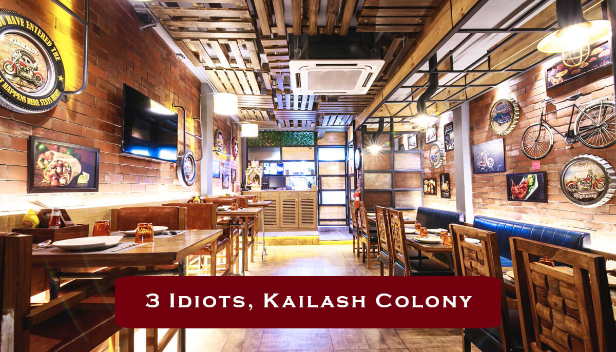 3 Idiots Kailash Colony