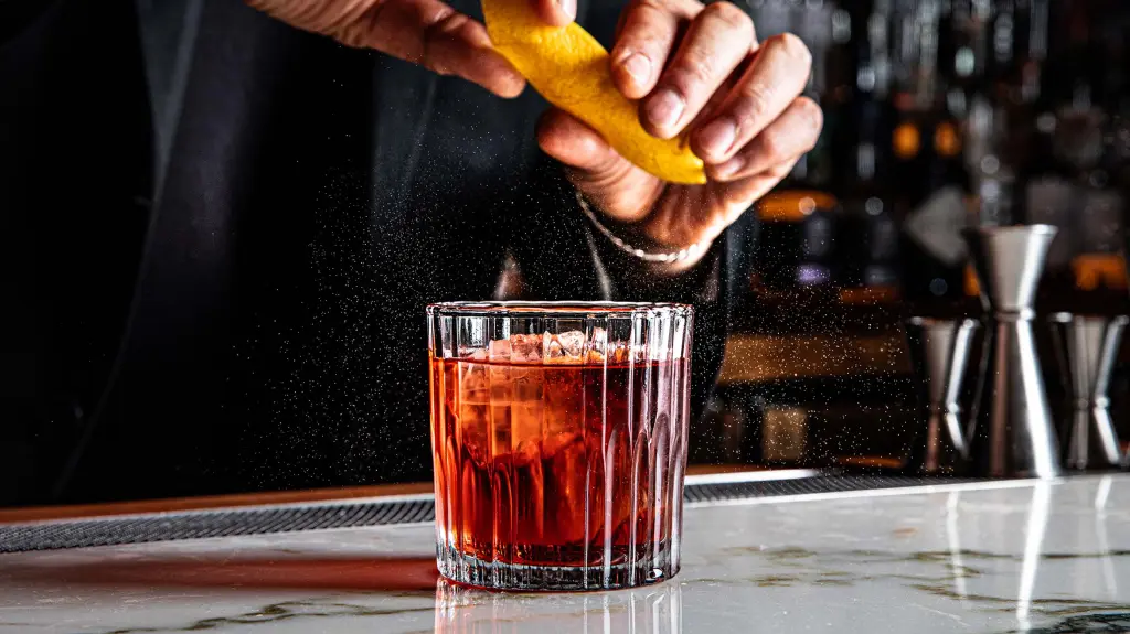 Boulevardier Cocktail Drink