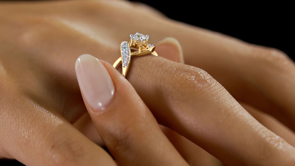 Solitaire Diamond Ring for women