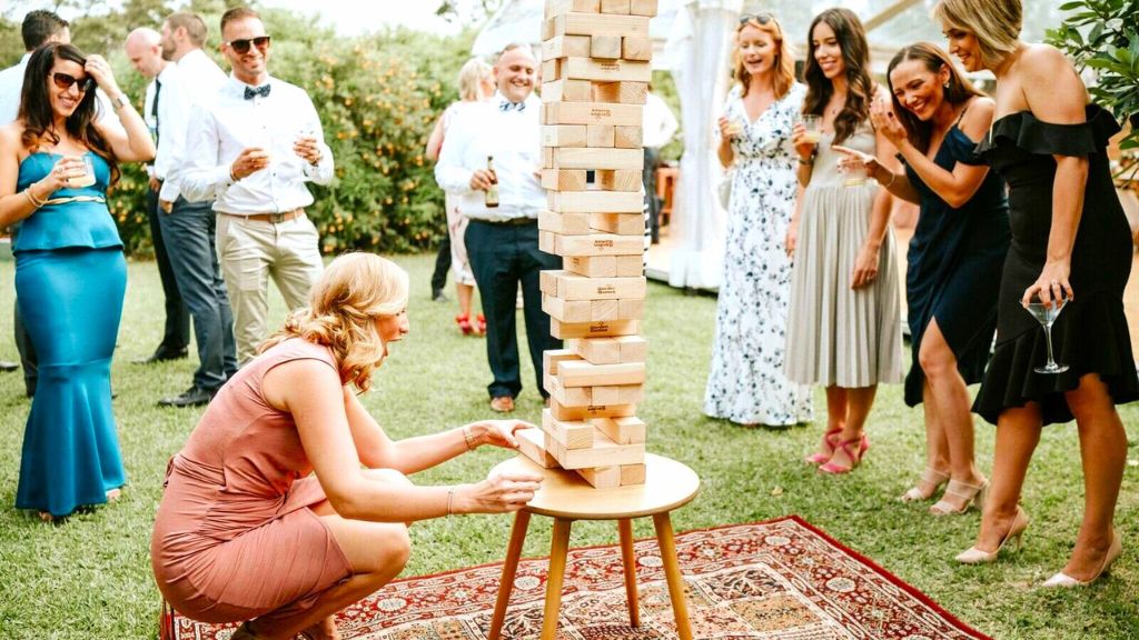 Big Jenga Game-Sloshout