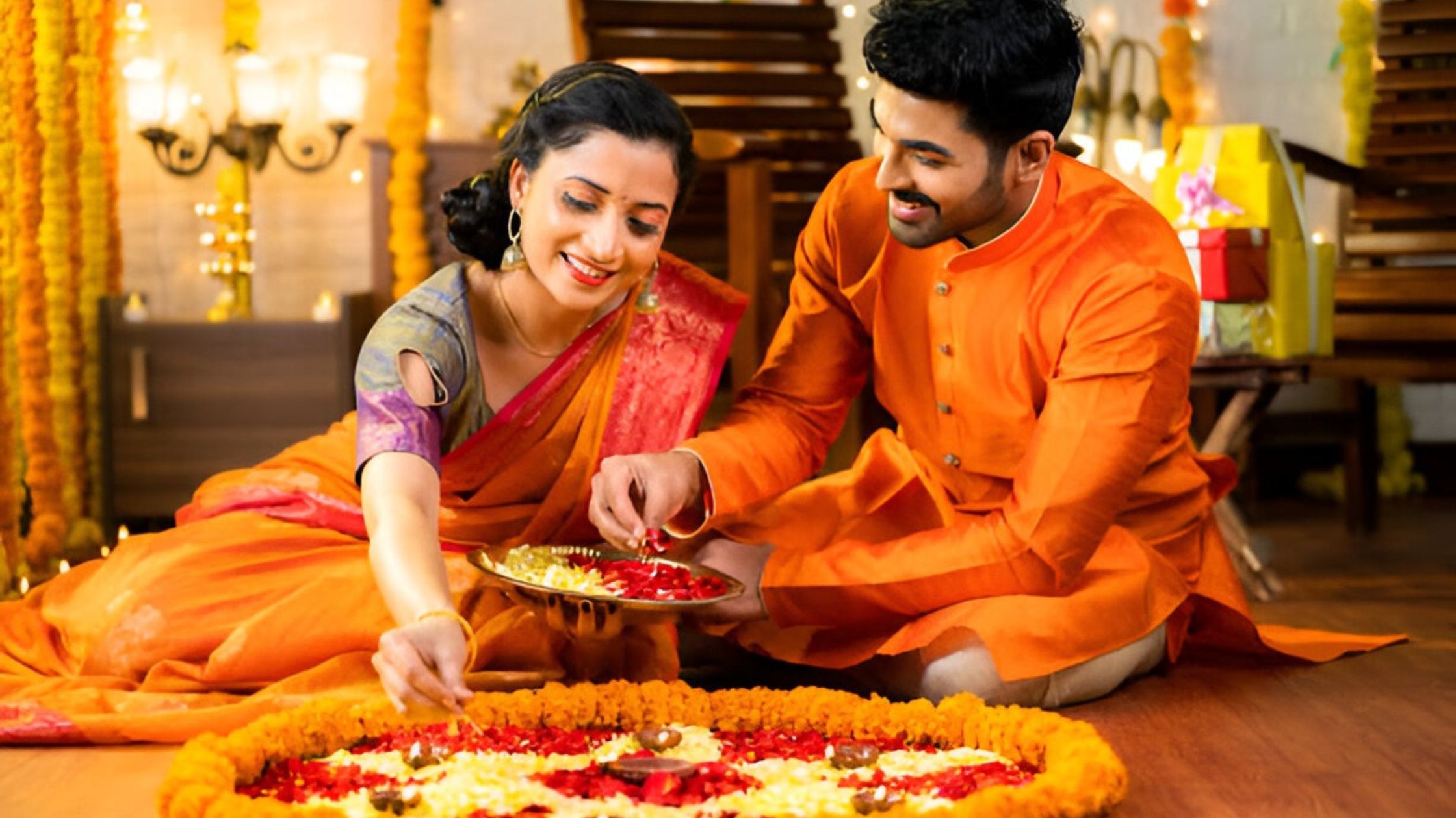 Brighten Diwali with These Stunning and Simple Rangoli Designs