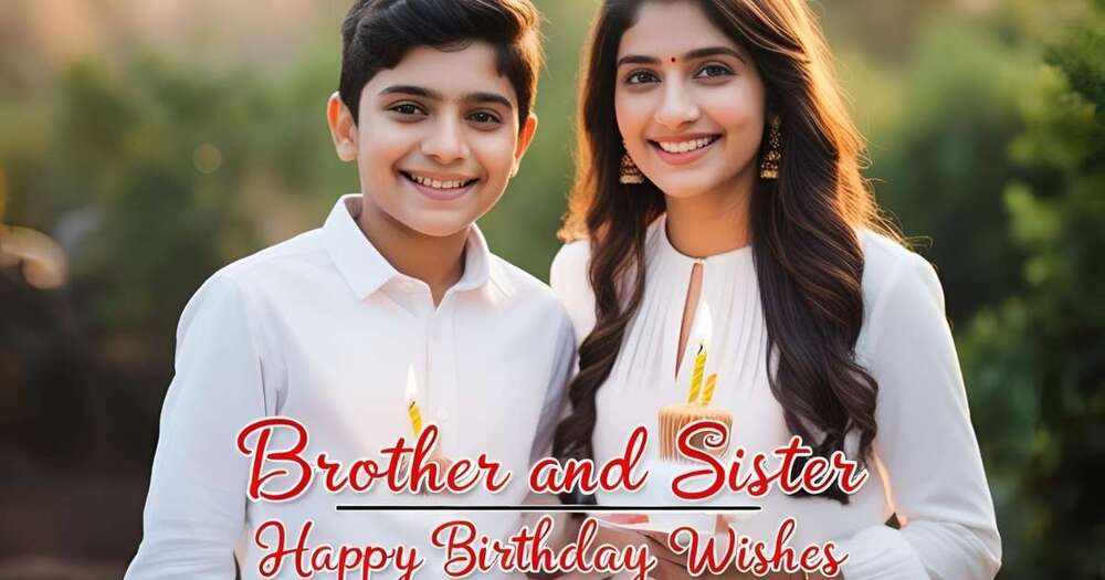 Birthday Wishes for Brother and Sister in 2025