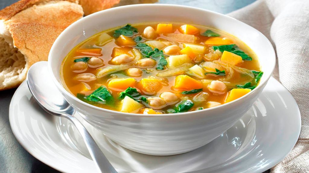 Continental Dishes-Chickpea Soup Sloshout