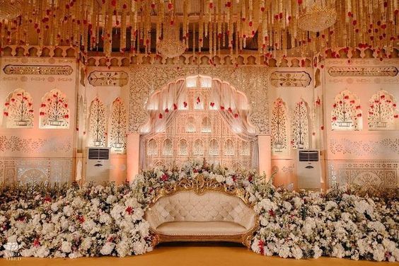 Colorful Wedding Stage Decoration