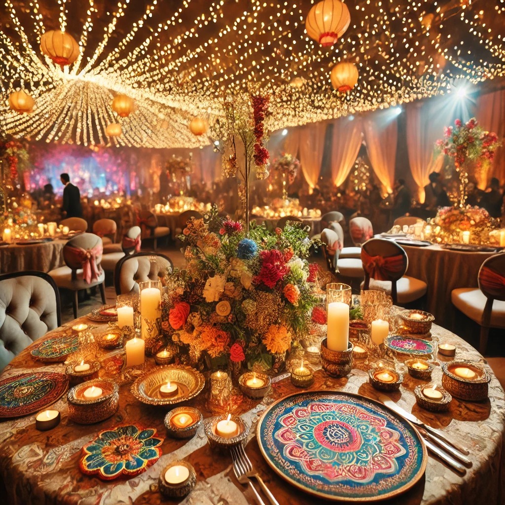 Diwali Party Seating Arrangements 