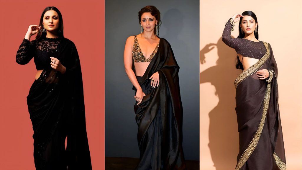 Elegant Black Saree Colour for Night Function – Best Evening Shades

