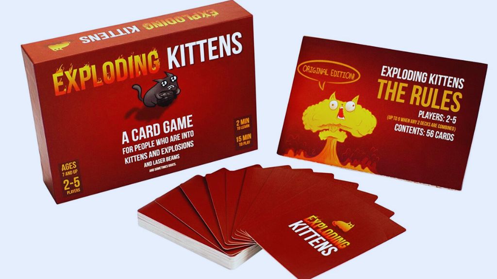 Exploding Kittens Card Games -Sloshout
