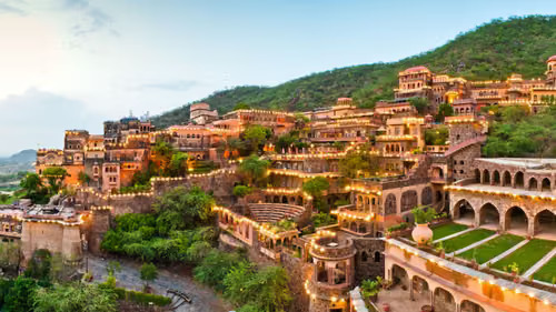 Neemrana Fort & Palace (≈90 km, ~2 hrs)