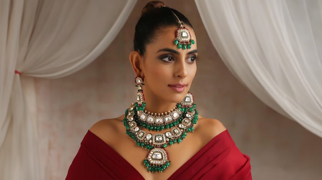 Statement Jewellery Instead of Heavy Sets