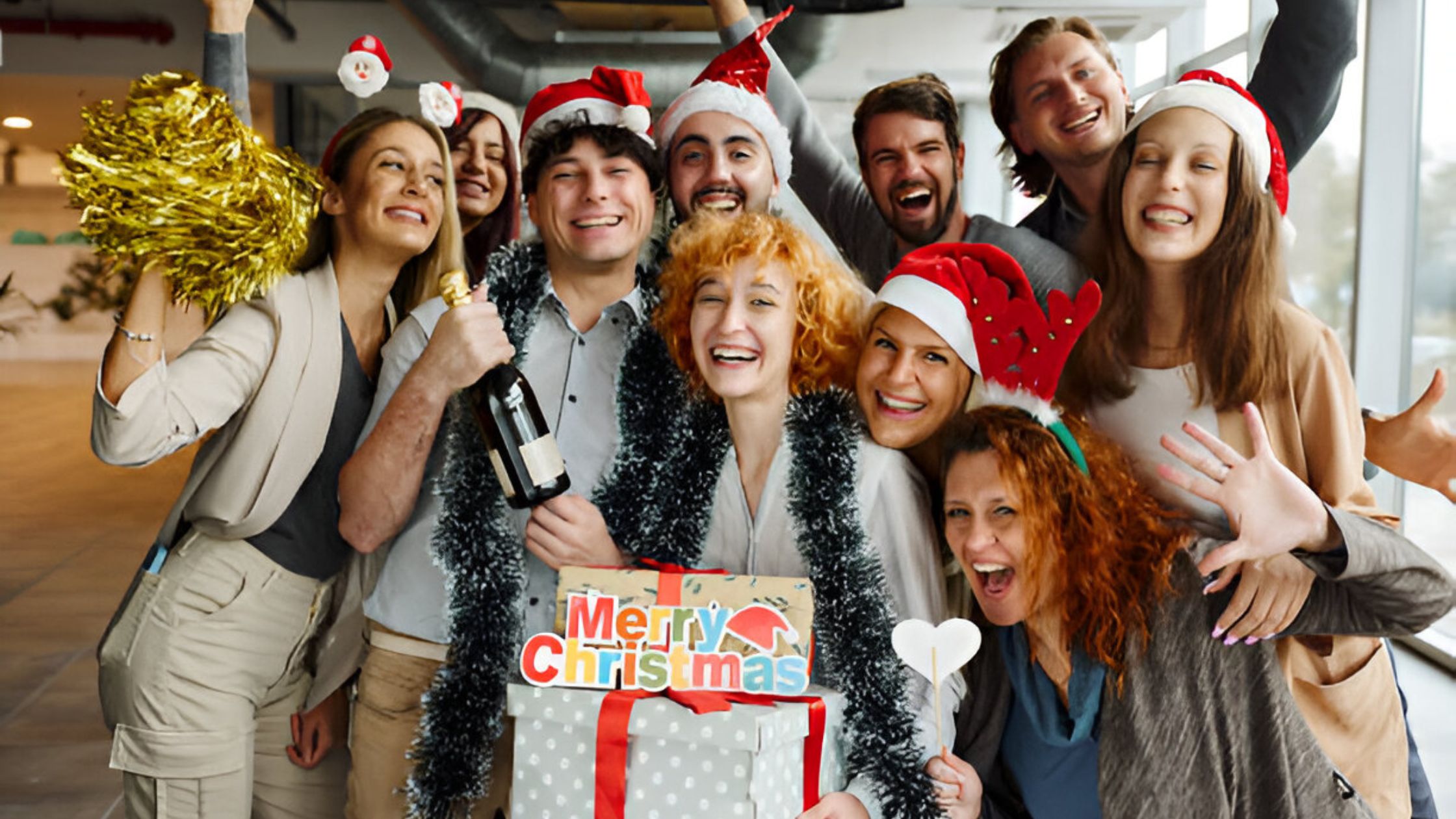 Fun and Unique Ideas to Plan the Perfect Office Christmas Party-Sloshout