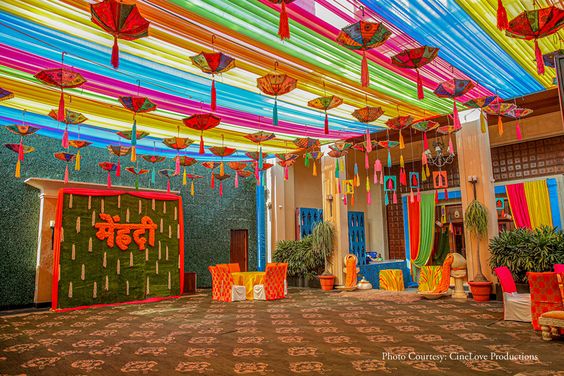 Grand Fiesta for mehndi Decor