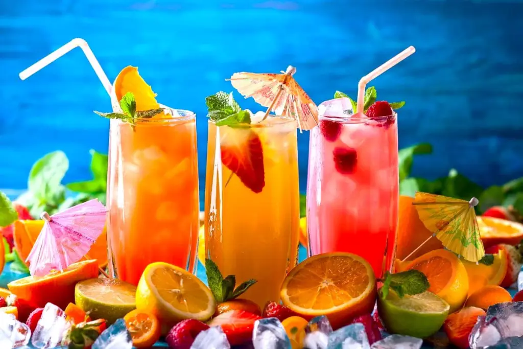 Delicious Food and Refreshing Drinks