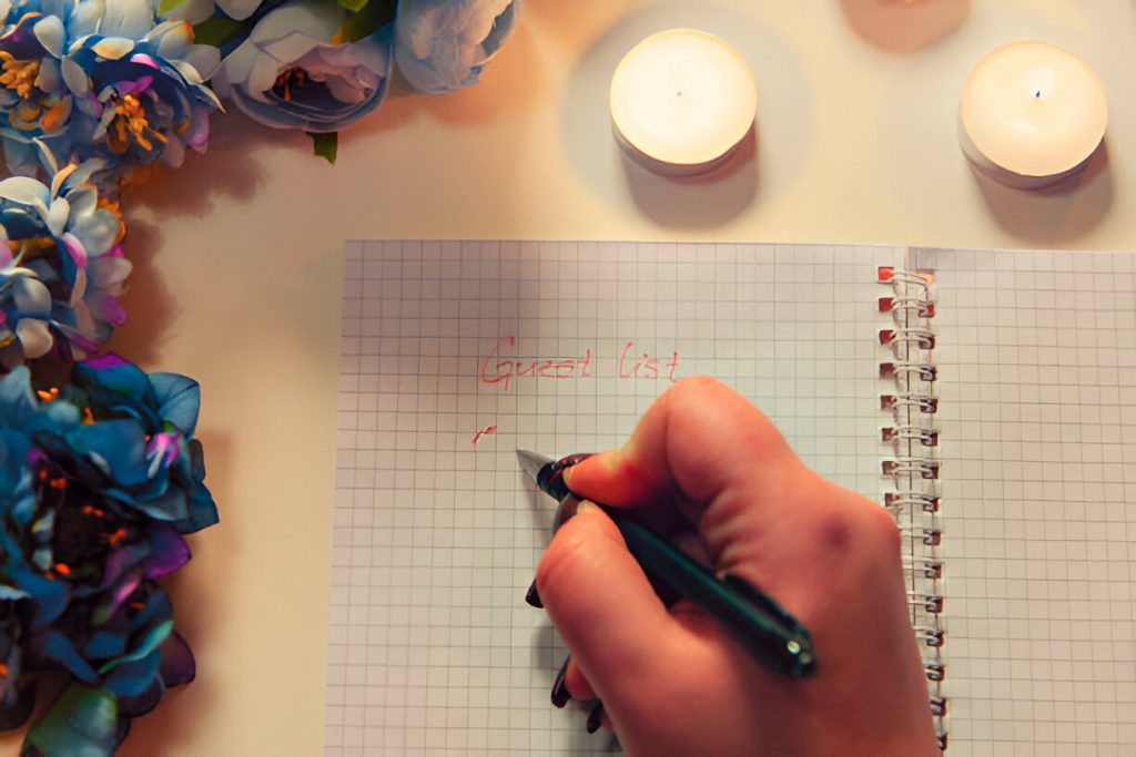 Wedding Preparation-Finalize The Guest List-Sloshout