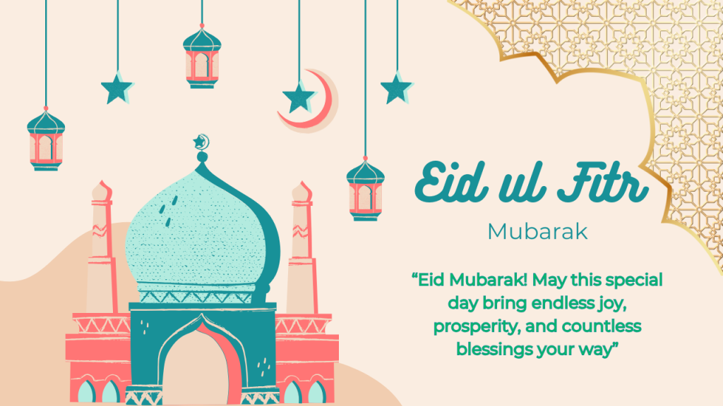 Happy Eid Mubarak Wishes 2025 - Best Eid-ul-Fitr Messages in English