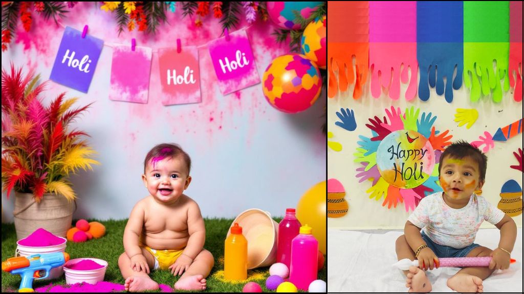 Holi Decoration Ideas for Home for Baby Boy-Sloshout
