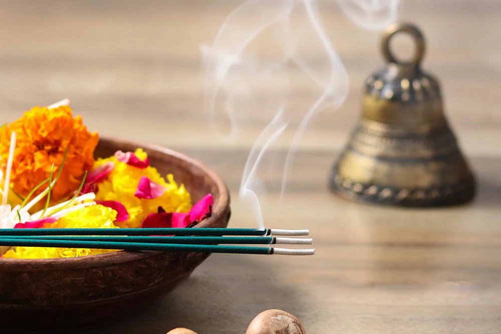 Fragrant Flowers & Incense
