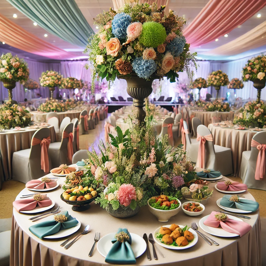 Jazz Up The Tables At The Venue