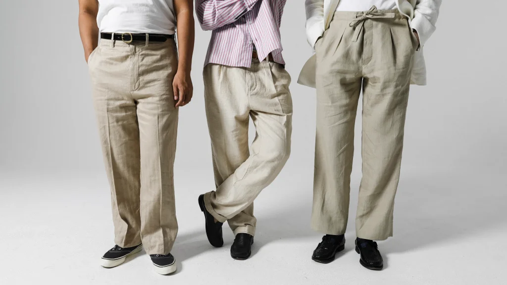 Tank Top & Relaxed Linen Pants