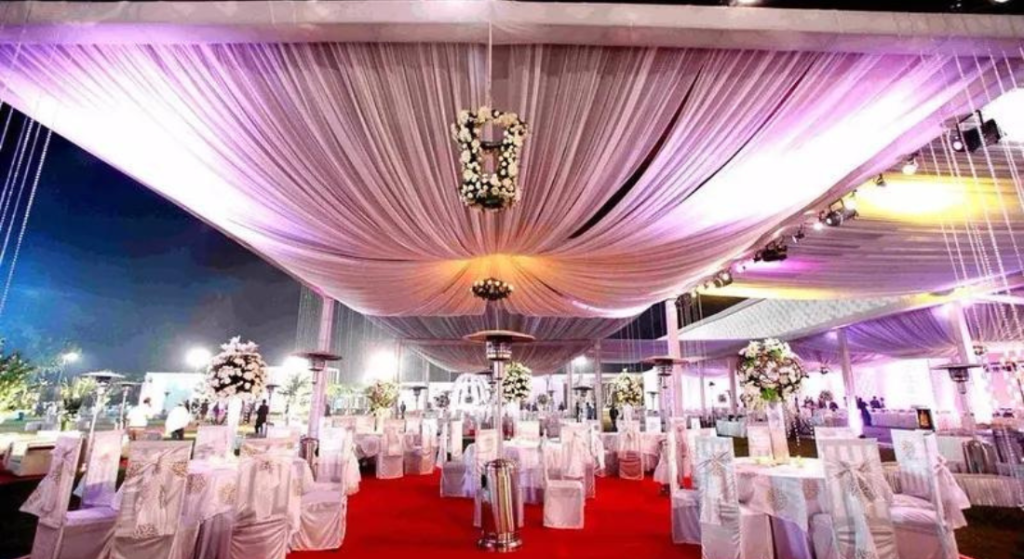 Merry Zone wedding lawn
