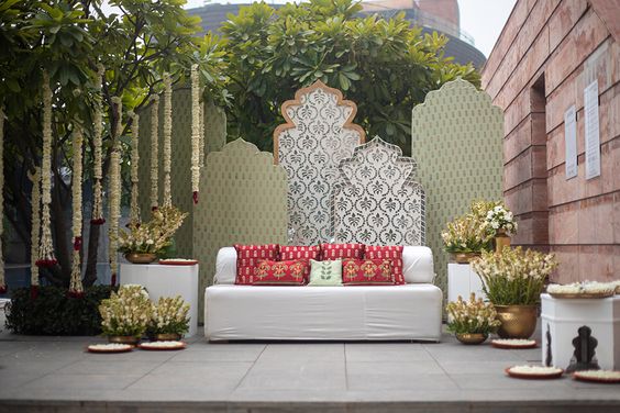 Minimal & modern wedding Indian Wedding theme