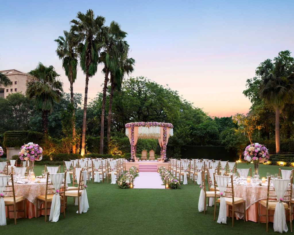 Shangri-La Eros wedding lawns