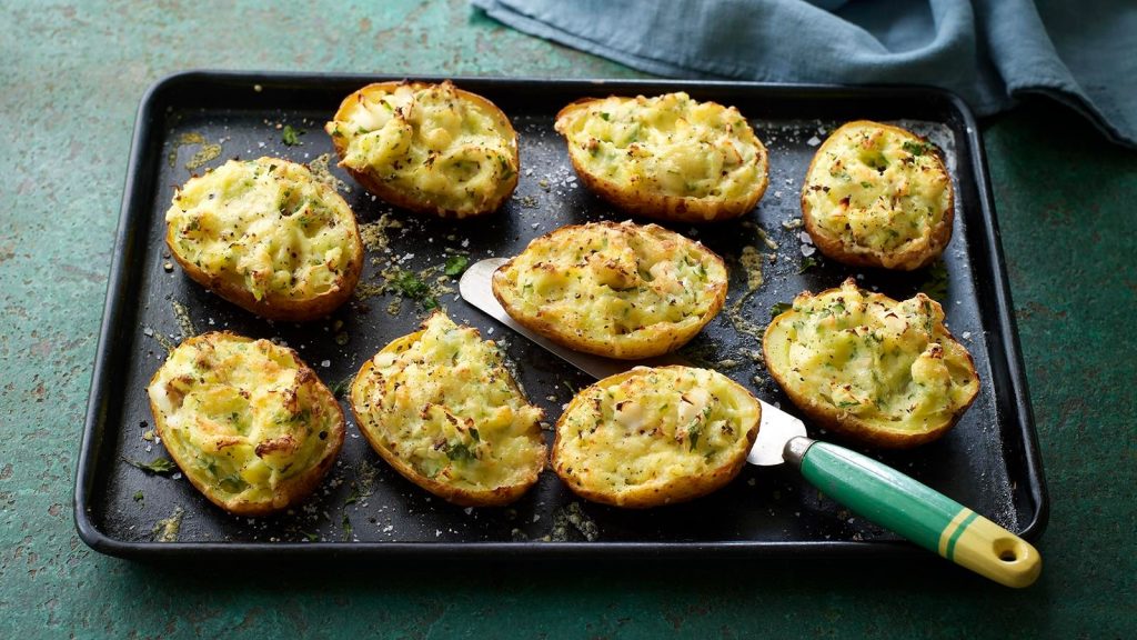 Continental Dishes-Stuffed Jacket Potatoes-Sloshout