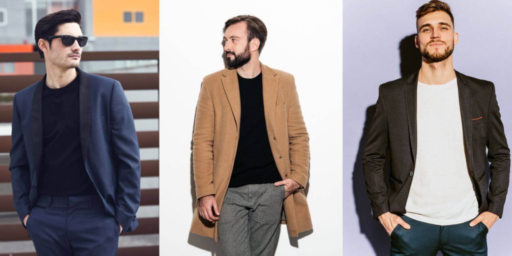 Lightweight Blazer & T-shirt Combo 