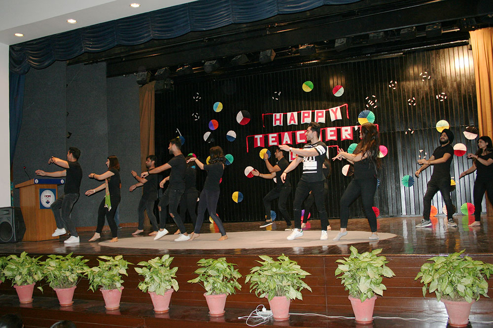 teachers day celebration dance
