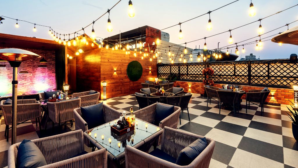 Terrace Decoration for Birthday in Delhi
