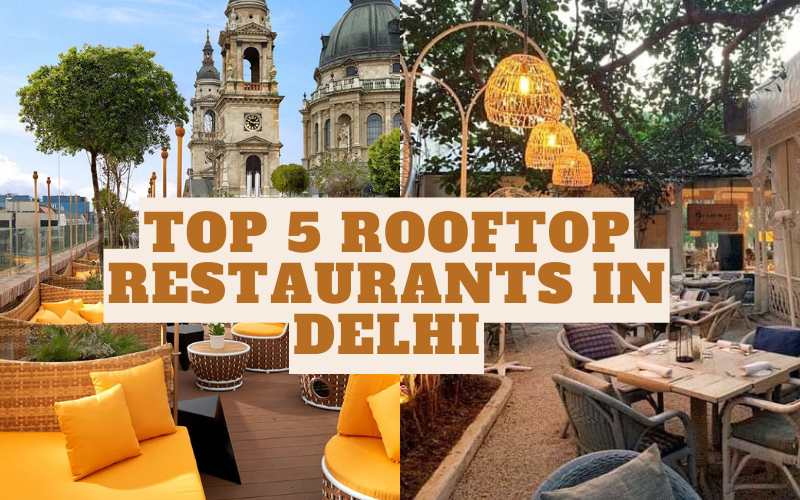 rooftop restaurants in delhi, party restaurants in Delhi