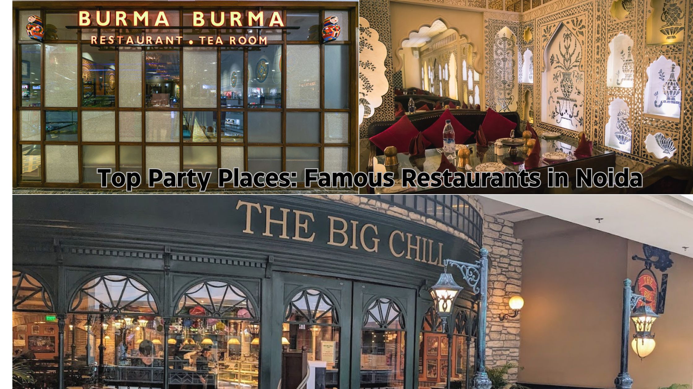 Top Party Places Famous Restaurants in Noida