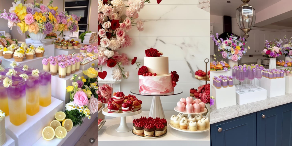 Dessert & Drinks Corner That Doubles as Décor