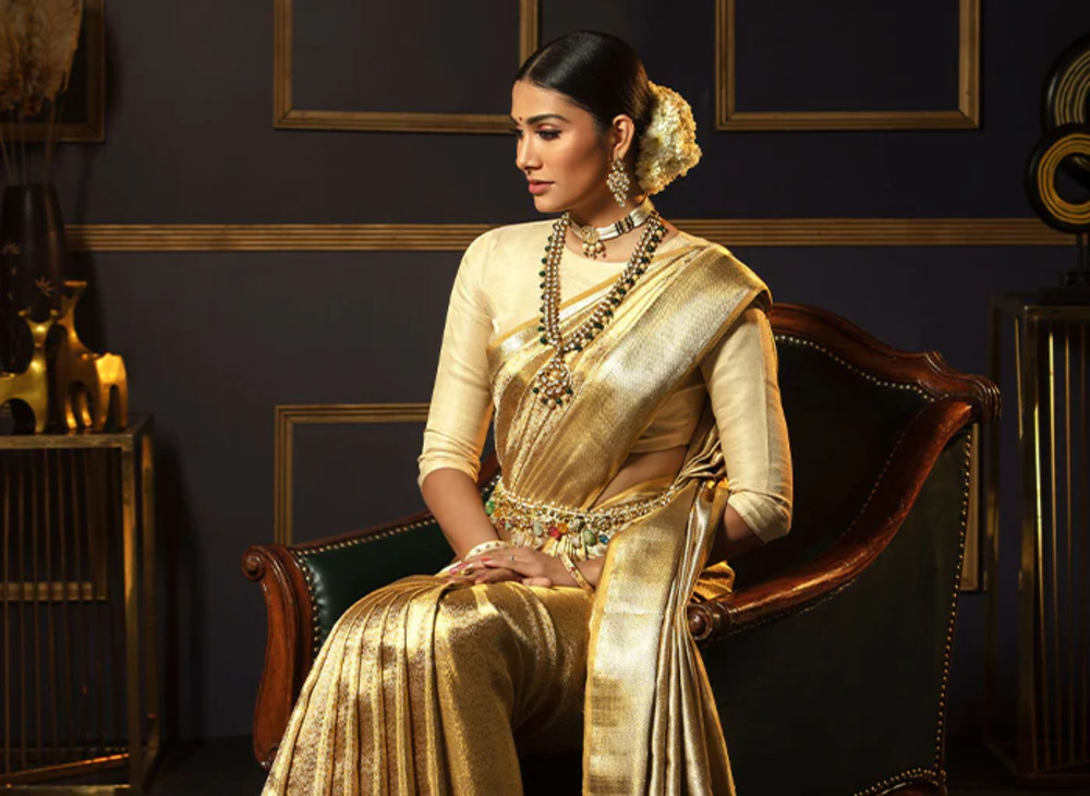 Best Blouse Designs for Kanjeevaram Saree at Wedding Functions
