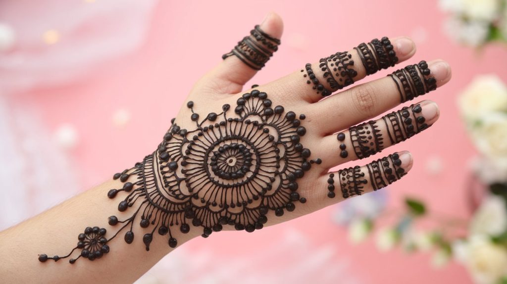 Bold Back Hand Design
