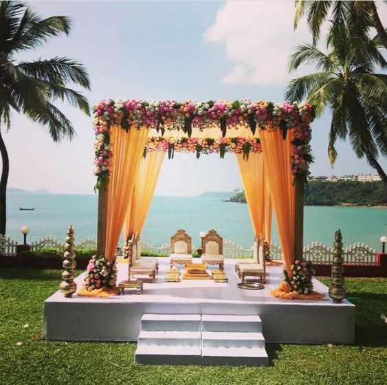 Indian Wedding Theme -Beachside Bohemian