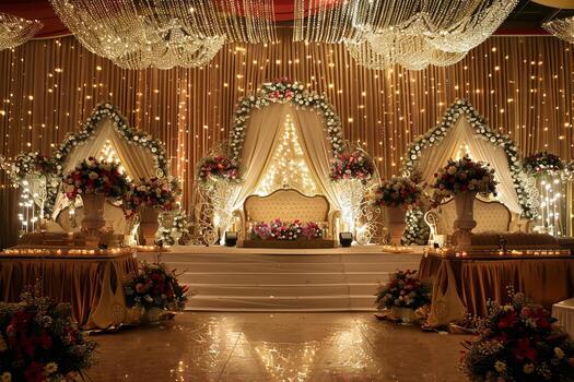 Shrine Events Wedding Studio Decor