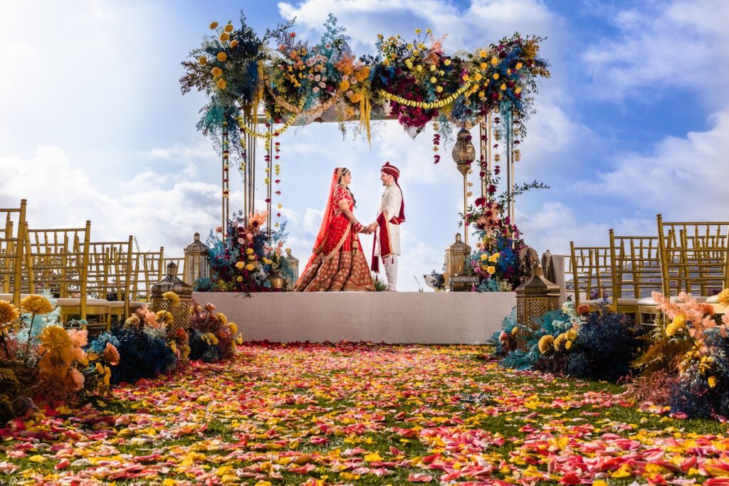 Rustic Wooden Mandap