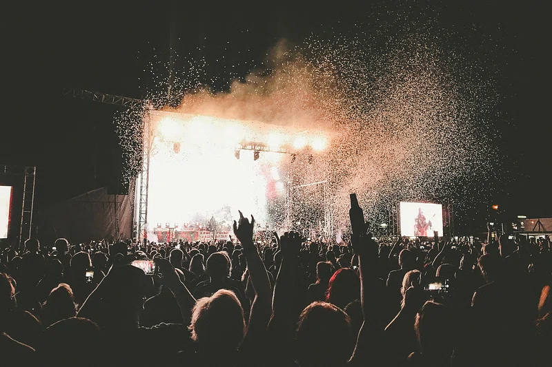 Attend a Nighttime Music Event