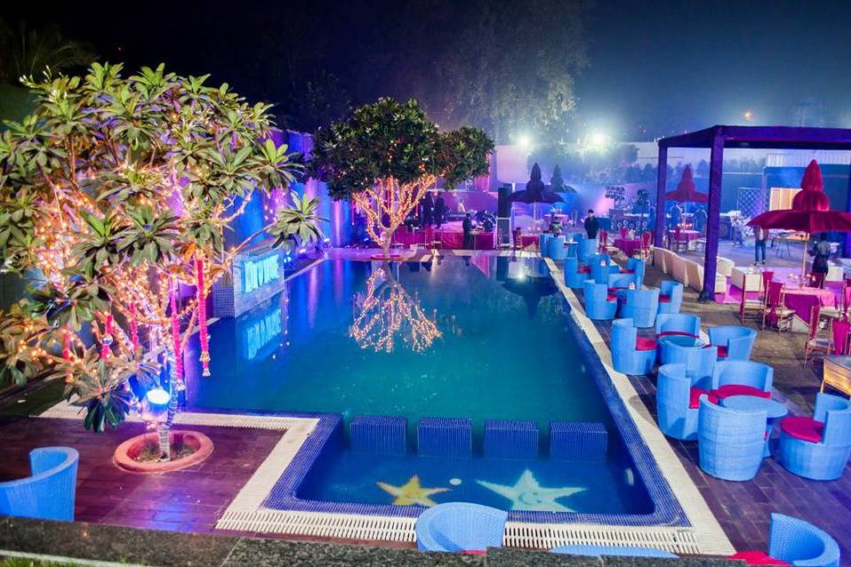 Pool Party Venues in Chattarpur
