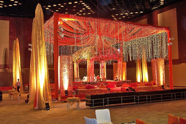 Royal Velvet & Gold Mandap