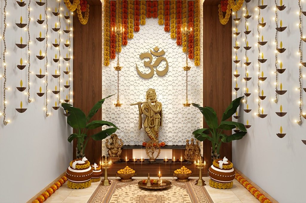 Wooden Temple Decoration