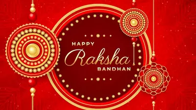 Happy Raksha Bandhan wishes in Hindi and English