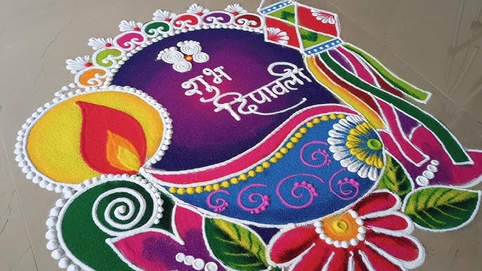 Natural Rangoli Designs