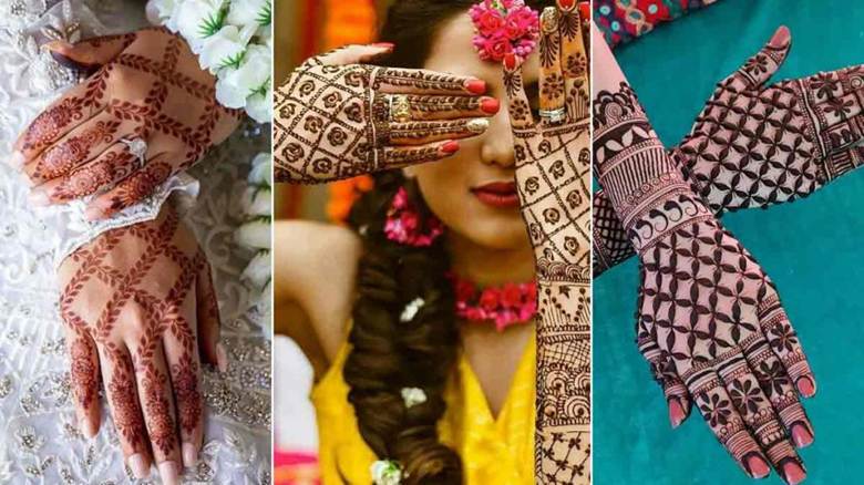 Jaali (Net) Mehndi Design